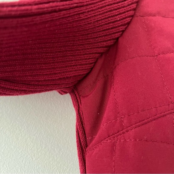 Appleseed’s Maroon Wine Quilted Front Jacket. Size Small. - Picture 5 of 13